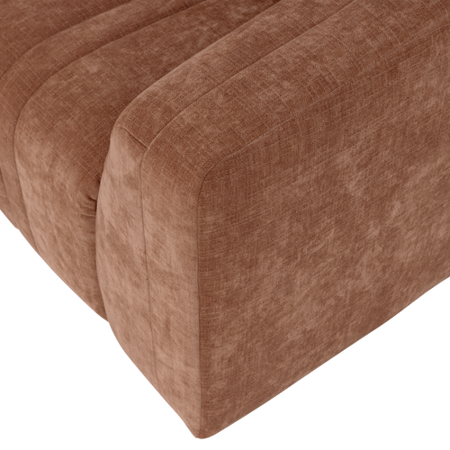 WOOOD 4-zits bank Omaire - Chenille - Roestbruin