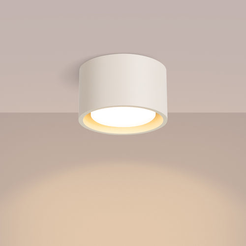 Sollux Lighting Plafondlamp MODO 1 beige Gx53 - 10x10x6cm