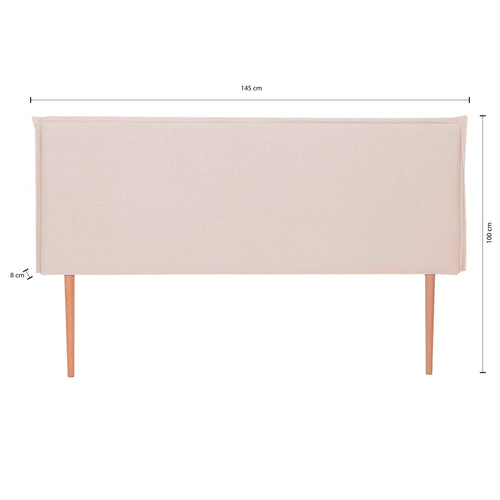 Really Nice Things hoofdbord Edmond - 135 - beige - vtwonen shop