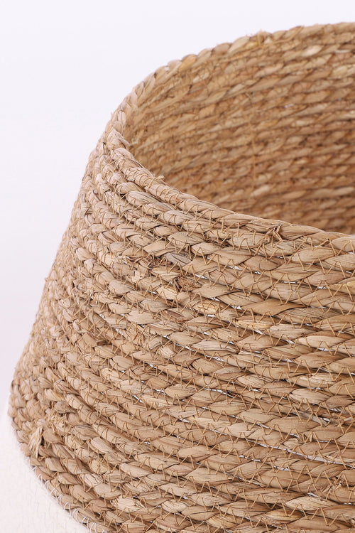 Mica Decorations Kerstboomrok - H26 x Ø58 cm - Zeegras - Off-white - vtwonen shop