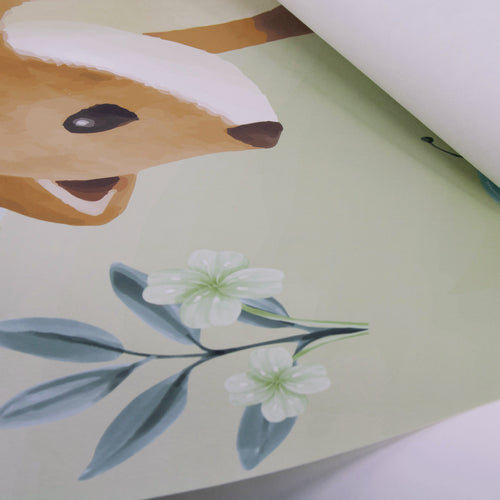 Little Dutch Behangcirkel Kinderkamer Forest Friends 100cm - vtwonen shop