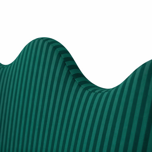 Gestoffeerd hoofdbord met golvende vorm 160x73,5 cm