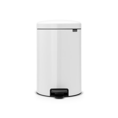 Brabantia NewIcon Pedaalemmer, 20 liter, metalen binnenemmer - White