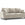 Cosmopolitan Design Slaapbank met opbergdoos Kyoto 3-zits, flueel, lichtbeige - 100x235x88cm
