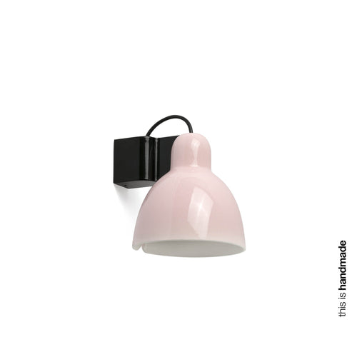 Faro Venice Roze koepel wandlamp