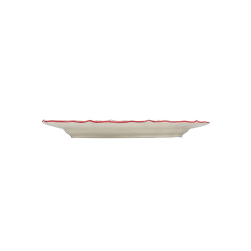 S|P Collection - Serveerschaal 32,5x22,5cm ovaal burgundy Cyril