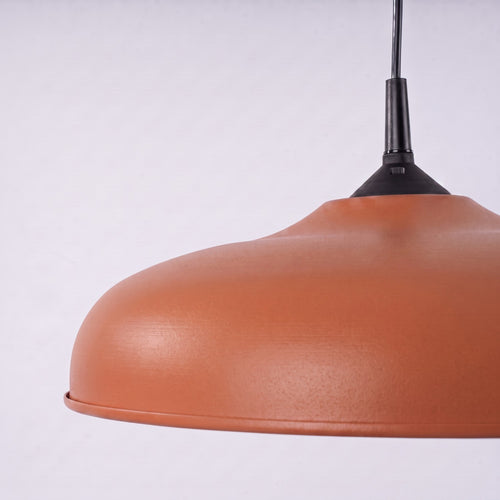Sollux Lighting Hanglamp GINA rode oker - 38x38x74cm