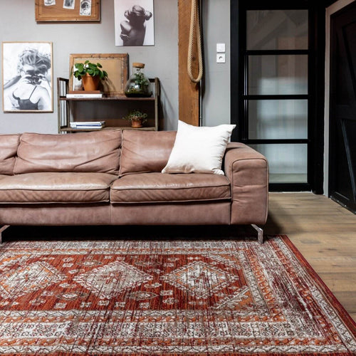 Interieur05 Vintage Vloerkleed Aila Rood/Oranje - 240 x 330 cm - vtwonen shop