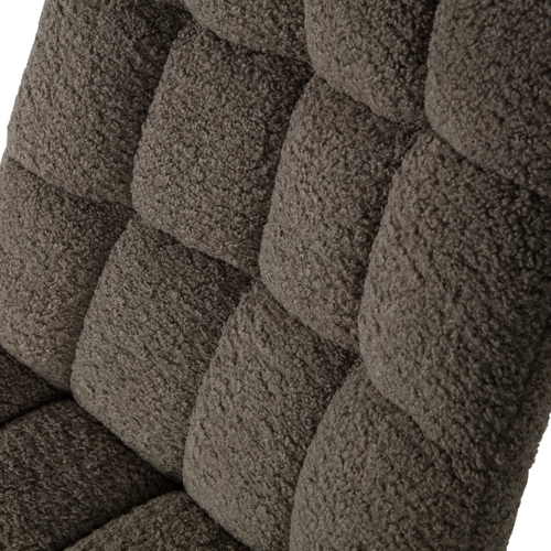 WOOOD draaibare fauteuil Job - Teddy - Groen - 101x70x85 - vtwonen shop