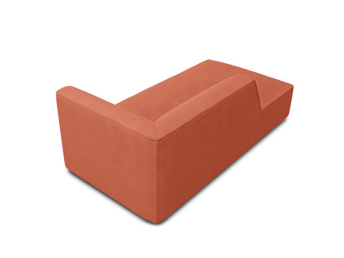 Micadoni linker meridiaan Ruby structurele stof, koraal - 180x93x69cm