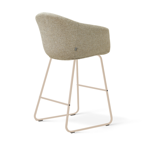 Nolon Nino-Otis barkruk taupe melange - beige onderstel - 65 cm