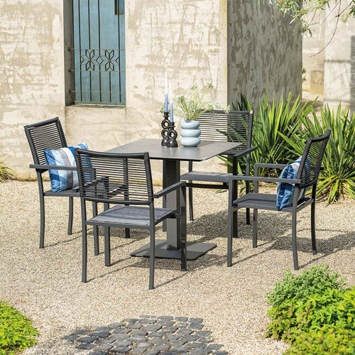 Garden Impressions tuinstoel Tess zwart - stapelbaar - vtwonen shop