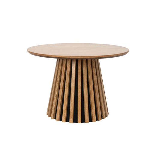 Furnhouse ronde salontafel Svendborg - Natuurlijk eikenhout - Ø 60 cm