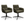 Furnhouse eetkamerstoelen armleuning Marco - Cognacbruin - Leer - Set van 2