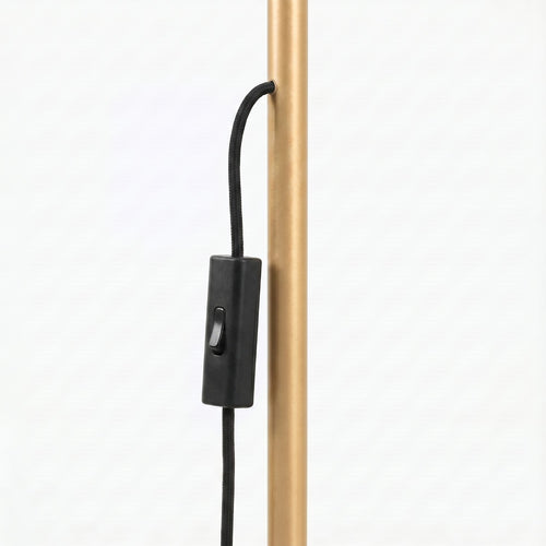 Sollux Lighting Vloerlamp KARBON 1 goud - 30x30x160cm