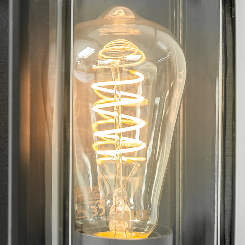 Artdelight buitenlamp Leeds - 1 lichts - 11.7  x 25.9   cm - zwart