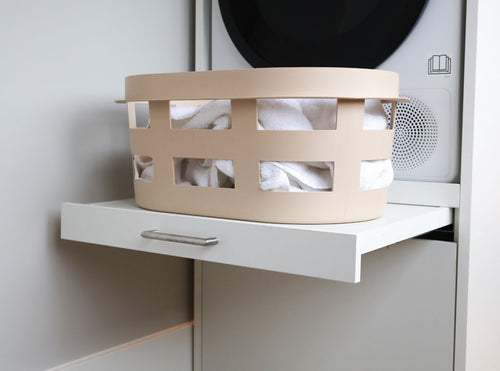 Wastoren® wasmachinekast - Twin Collection 4.3 - wit - 134 x 233 x 65 cm