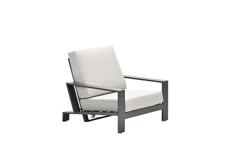 Lincoln verstelbare fauteuil - carbon black - desert sand - vtwonen shop