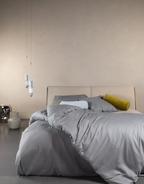 Essenza Coletta dekbedovertrek - Tweepersoons – 200x200/220 cm - Global grey