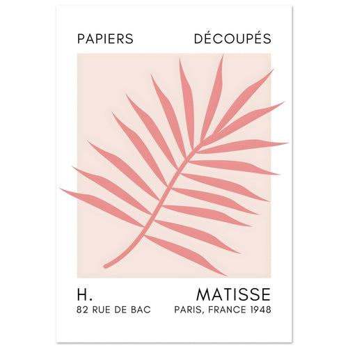 Artfulprints  Matisse – Floral reef taupe   poster 30x40 cm - vtwonen shop