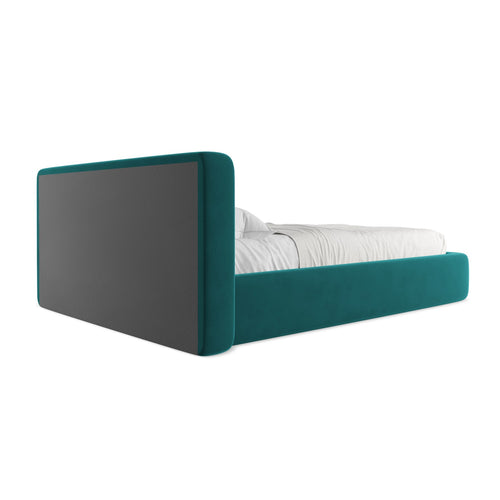 LaMiaSofa Bed met opbergruimte Firenze - velours - marien - 180x225x82