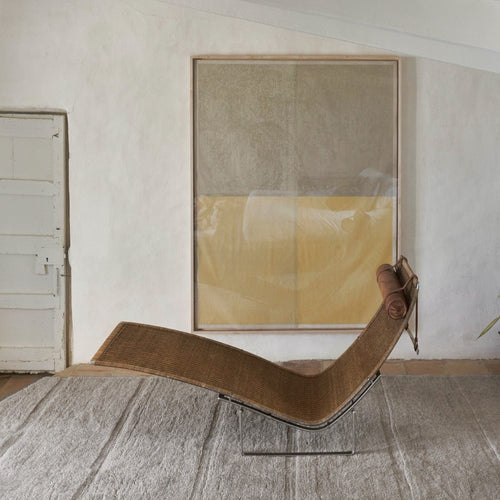 Lorena Canals wasbaar vloerkleed Steppe - Sheep Grijs