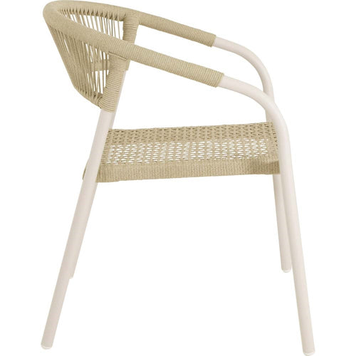 Lesli Living bistrostoel Nagano - beige - 56x63x78cm