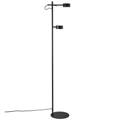 Nordlux vloerlamp Clyde - 2 lichts - 26.5  x 138   cm - zwart - vtwonen shop