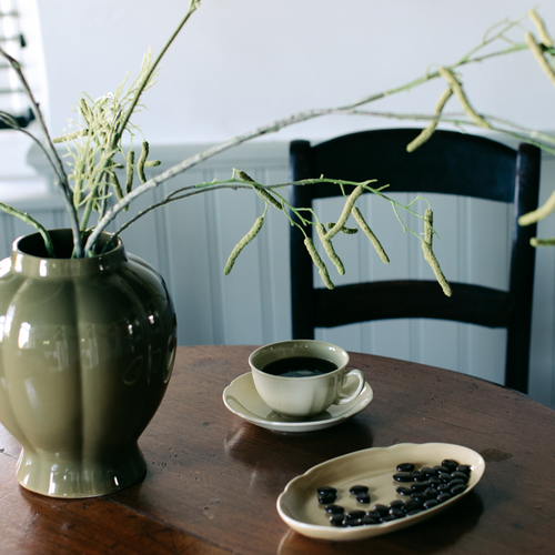 Royal Goedewaagen vaas - Ø21x25cm - Nature Green - vtwonen shop