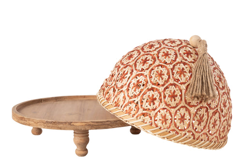 J-Line vliegenkap - sparhout - naturel - vtwonen shop