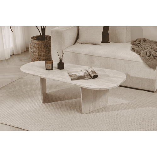 Calicosy - AMELIA Tafel - Licht hout - 130x65x40 cm