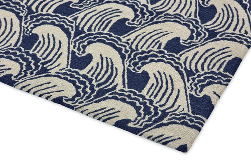 Vloerkleed Scion Ride the Wave Denim 125608 160x230 cm - vtwonen shop