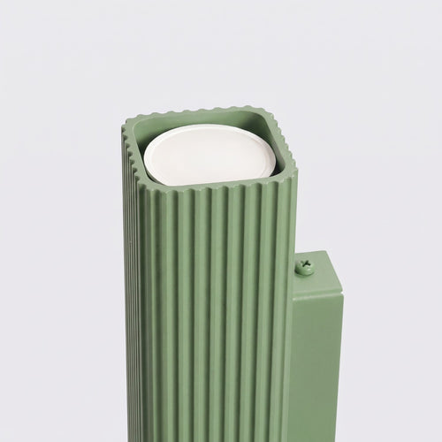 Sollux Lighting Wandlamp RAYO 20 saliegroen - 6x8x20cm