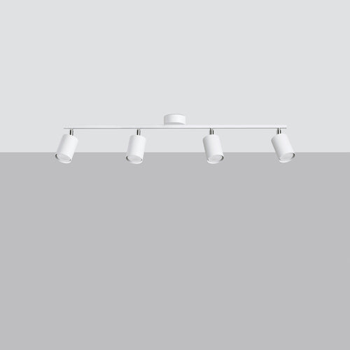 Sollux Lighting Plafondlamp LEMMI 4L wit - 100x24x20cm