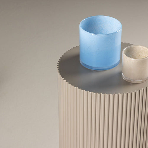 Nest living Asa Houten Bijzettafel Beige - Ø 31 cm