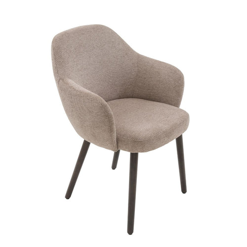 Signature - ERNEST Set van 2 fauteuils - Lichtgrijs - 52x51x77 cm