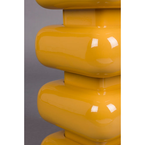 Dutchbone Stubby Bijzettafel Okergeel - vtwonen shop