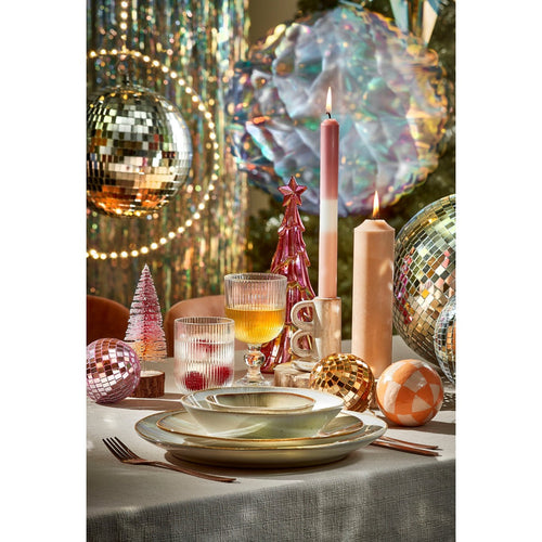 Mica Decorations Kerst Discobal - Kerstballen voor de Kerstboom - Kerstversiering met Spiegelende Afwerking - Kerstornamenten met Haakje voor