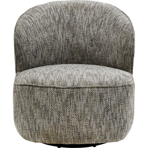 Kare Design Draaifauteuil Ellie grijs