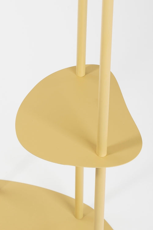 Mica Decorations  Fonda Plantentafel - L48 x B27 x H140 cm - Metaal - Lichtgeel - vtwonen shop