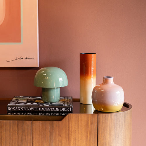 Kare Design Tafellamp Mushroom - 27cm - munt - vtwonen shop