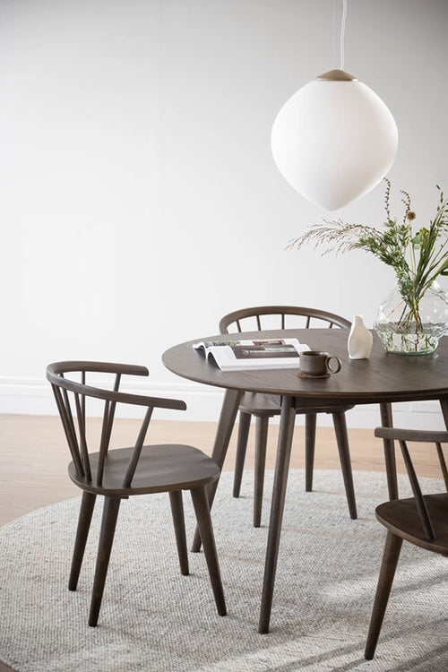 Rowico Home Carmen Houten Spijlenstoel Bruin - vtwonen shop