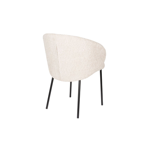 Housecraft Living Ayle Eetkamerstoelen Off White - Set van 2