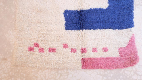 AFK Living vloerkleed Berber - handgemaakt - Wol - 121 x 249 cm - vtwonen shop