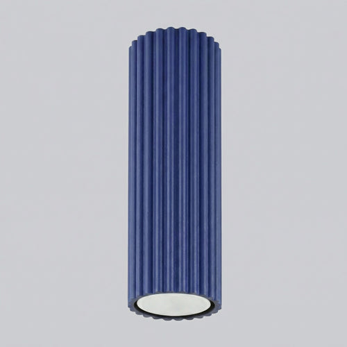 Sollux Lighting Plafondlamp KARBON 20 ultramarijn - 6,5x6,5x20cm