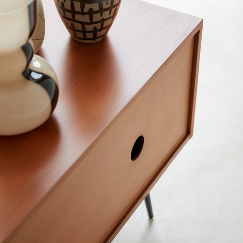 Tikamoon Teakhouten tv-meubel 155 cm - Naturel - vtwonen shop