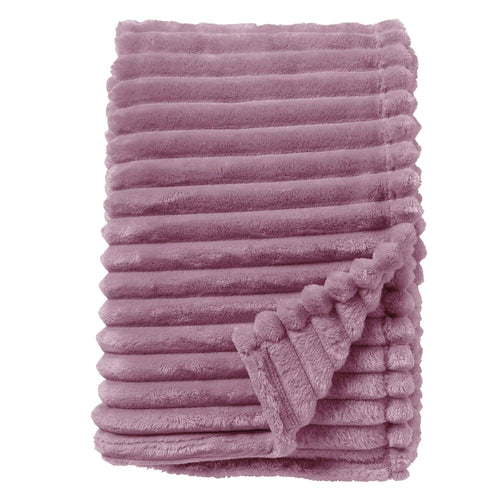 Dutch Decor - VOORDEELSET - 3-delig - Hazel & Ricky - 2 sierkussens 50x50 cm - 1 plaid 150x200 cm - paars - vtwonen shop