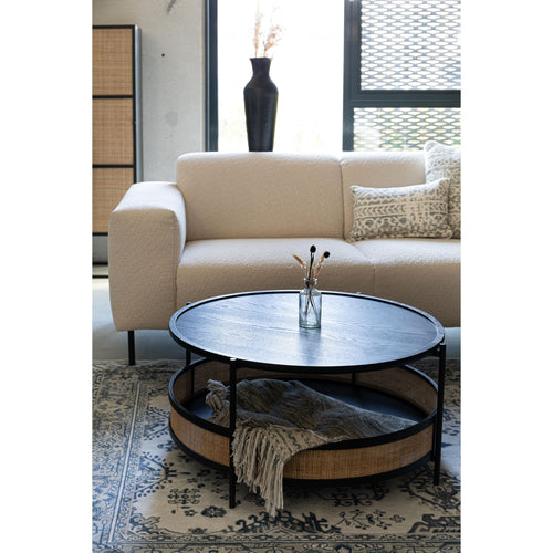 Housecraft Living Makoto Salontafel Rond 80x80 cm Zwart - vtwonen shop