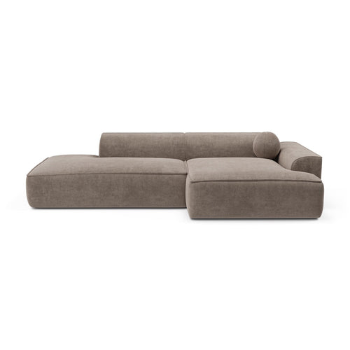 Sia Home - Hoekbanken rechts ANIA - Fluweel - Mol - 300cm - vtwonen shop