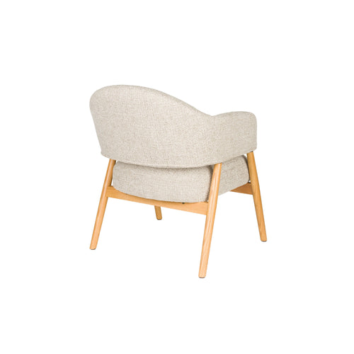 Housecraft Living Indy Fauteuil met armleuning lichtbruin/ Beige